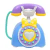 Plastic Electronic Vintage Telephone Landline Kids Pretend Play Early Educational Toy Birthday Gift 1