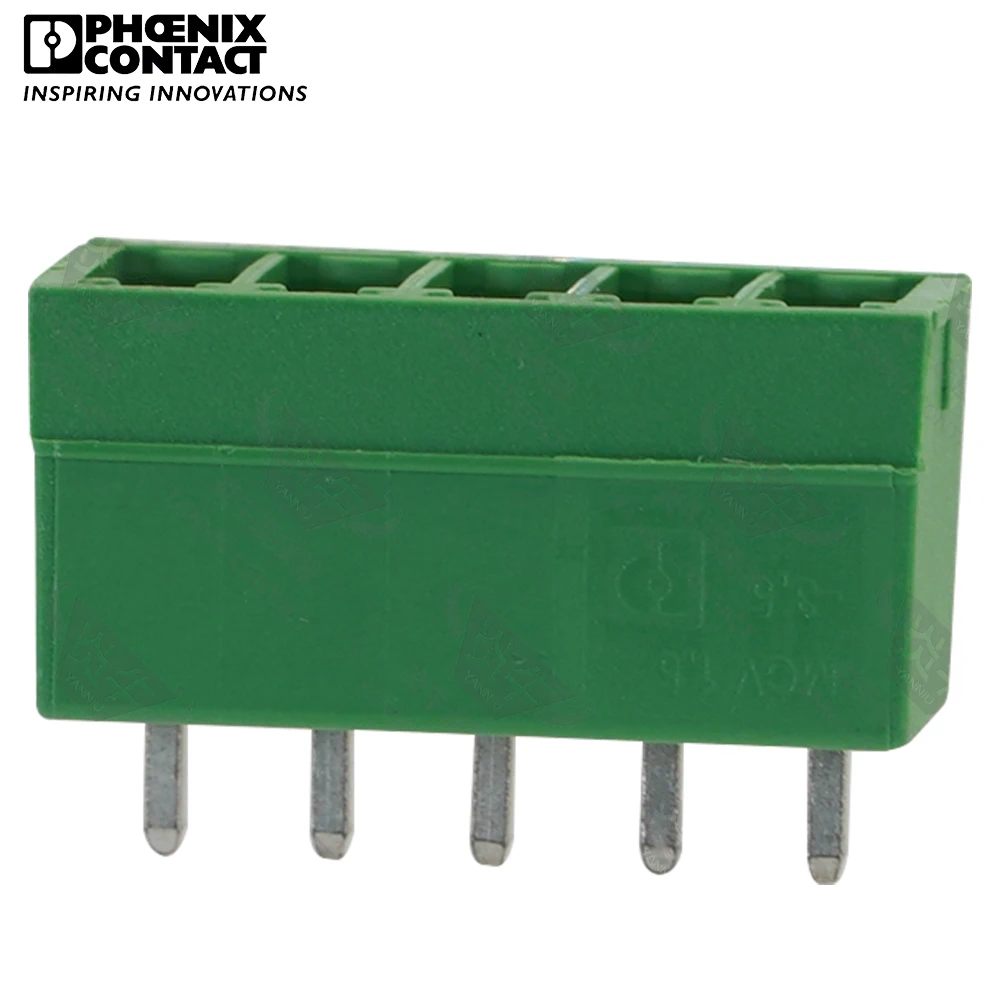 

3.5mm Original Genuine Phoenix Contact Connector PCB Pluggable PLUG-IN Terminal Block Socket 5 Pin MCV 1.5 G 3.5 1843635 8A 160V