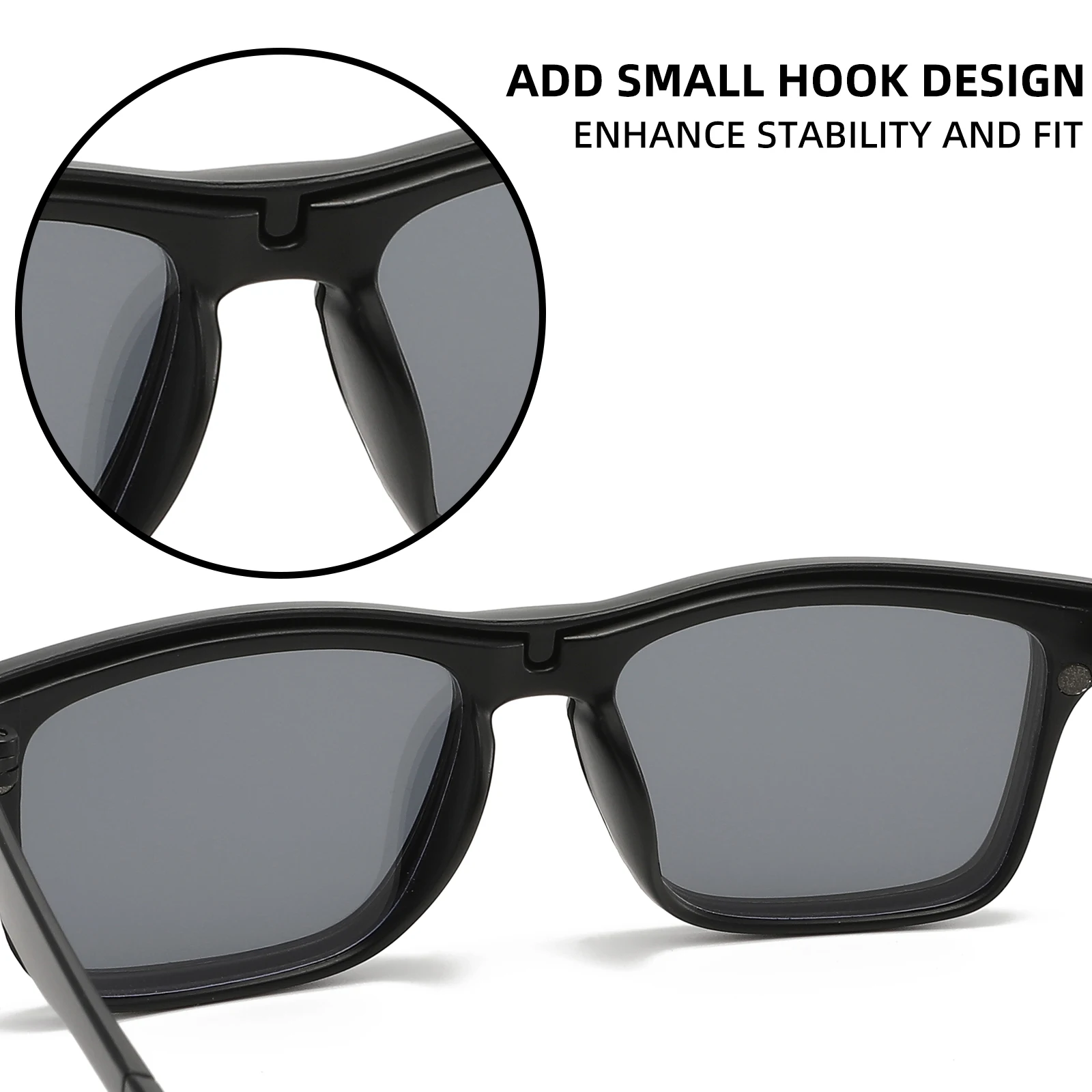 Dual-Purpose Magnetic Sunglasses with Blue Light Blocking & Polarized Lenses