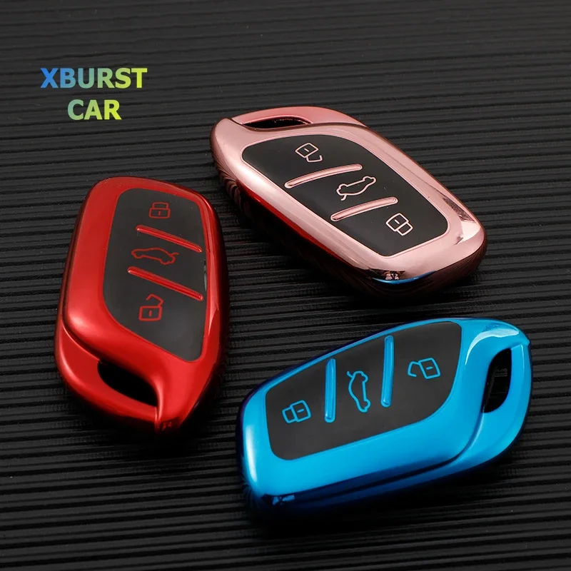 Premium Soft TPU Car Key Case Cover Accessories