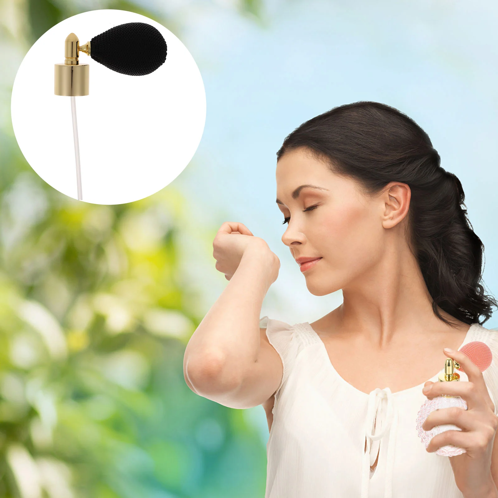 

Spray Bottles Air Bag Head Replacement Sprayer Accessories Perfume Gasbag Delicate Pump Nozzle Caps