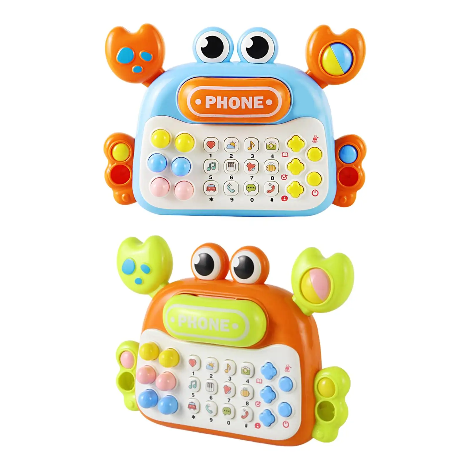 Story Toy Mobile Phone Musical Chatter Phone Pretend Phone Light Baby Toy Phone