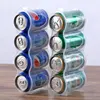 1PC Refrigerator Drink Container Kitchen Drink Organizer Food with Four Compartments Beer Cans Kitchen Organizing Storage Goddes 2