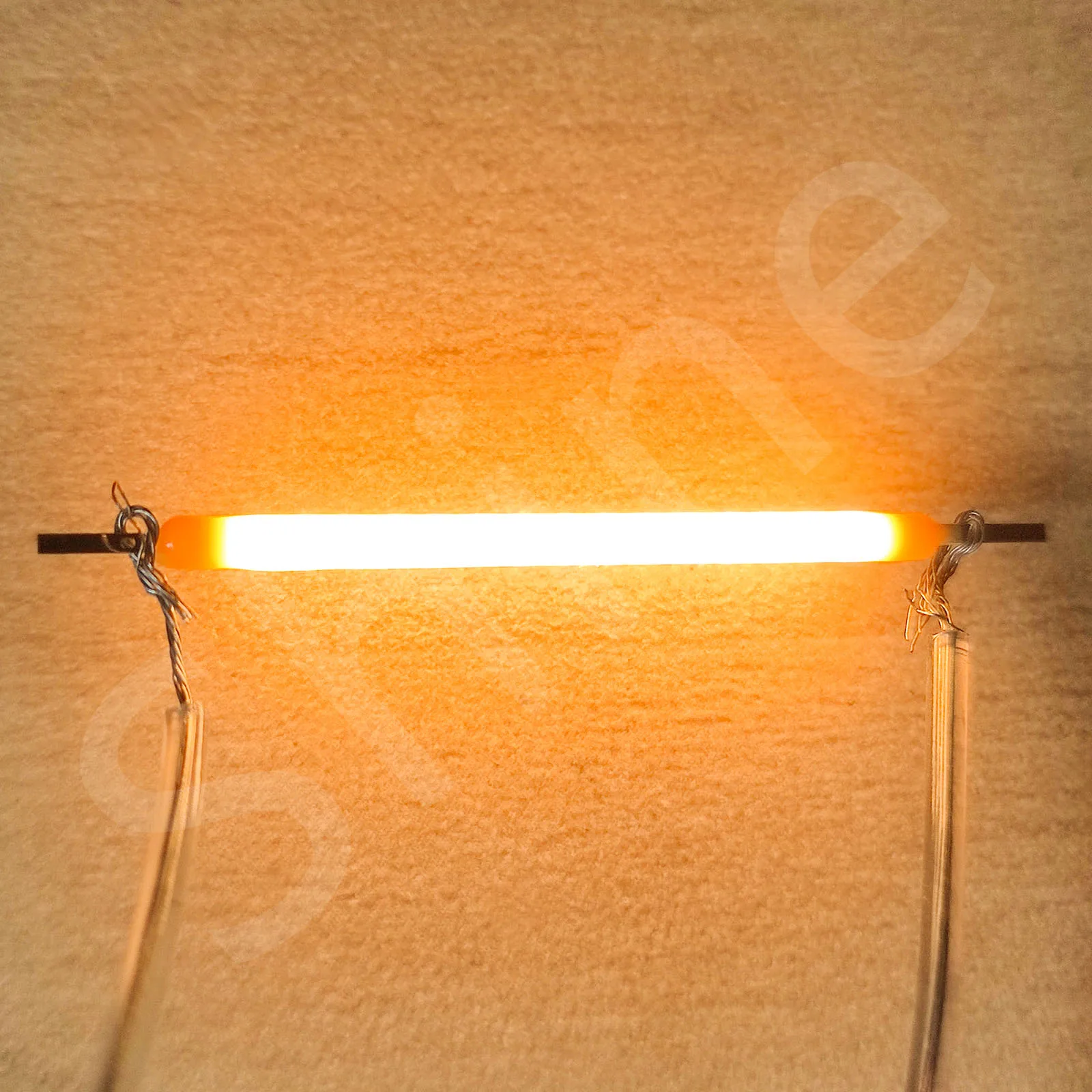 10 piezas de bombillas LED COB con filamento Edison, piezas de lámpara de 18,8 mm, 29 mm, 38 mm, 54 mm, 68 mm, CC de 3 V, 12 V, 57 V, 80 V, accesorios de diodos de luz incandescente