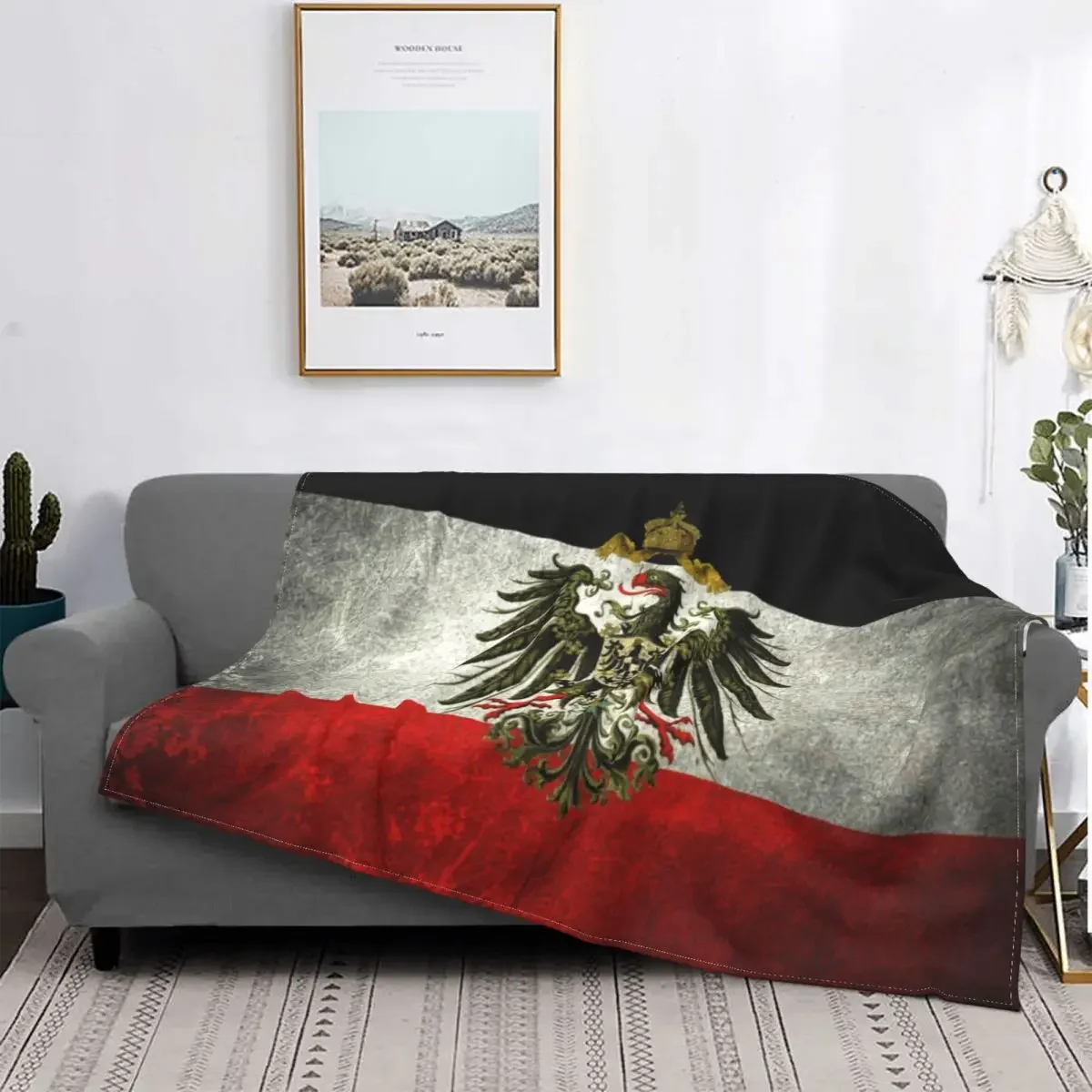 Napoleonic French 85th Regimental Flag REMASTERED Blanket Warm Fleece Soft Flannel Throw Blankets for Bed Couch Home Decor Gifts 5
