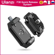 Ulanzi FALCAM F38 Universal DSLR Camera Gimbal Arca Swiss Quick Release Plate Clamp Quick Switch Kit Tripod Slider Mount Adapter