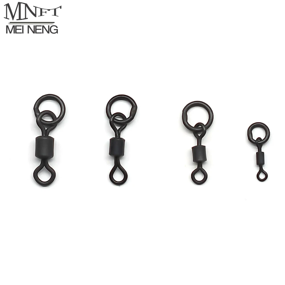 40 anneaux flexibles à changement rapide MNFT pour montages carpe - accessoires terminal tackle pêche