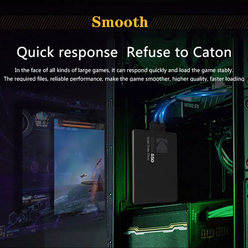 Yeni KODAK X120 Pro dahili SSD 128gb 256gb 512gb 1tb 2.5 ''SATAIII