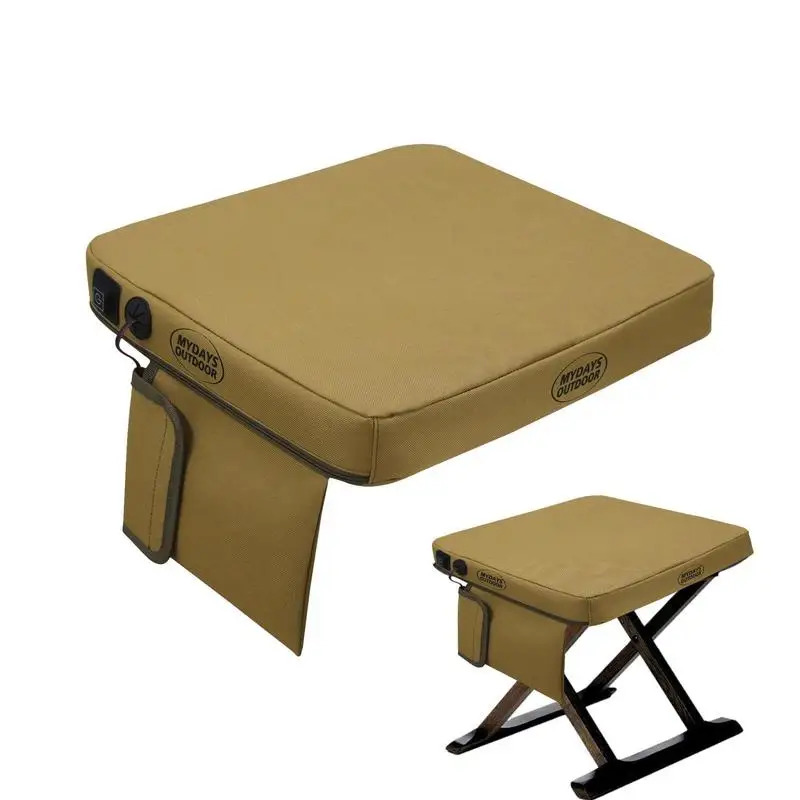 Photo inspiration: Portable Thermal Cushion Support Reference: Stadium Thermal Seat Pad With Detachable Cover Fishing Chair Upgrade