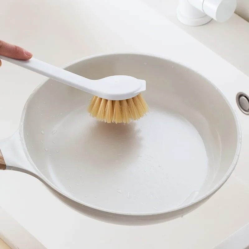 

Chahua Easy To Clean Pot Brush Pot Brush God Tool Kitchen Long Handle Cleaning Brush Sink And Stove Are Not Oil Stained