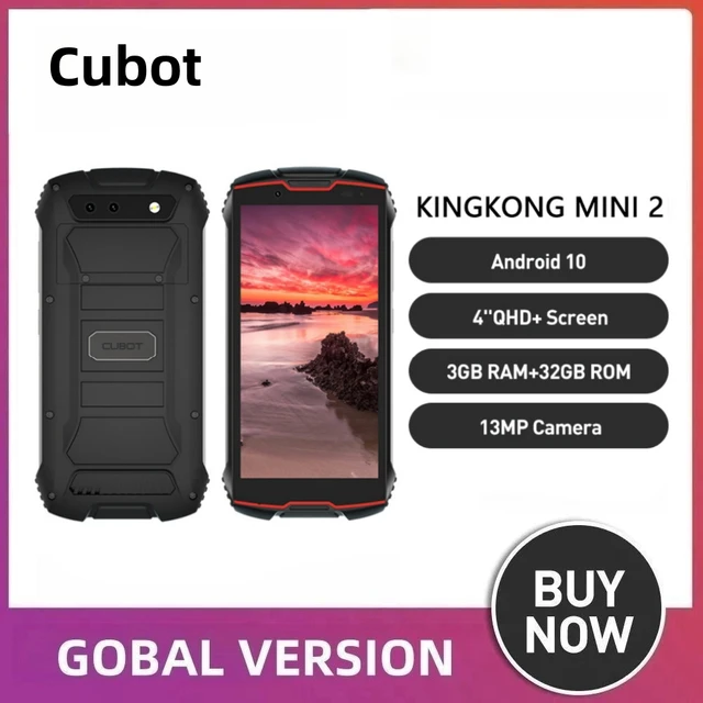 Cubot KingKong Mini 3 is listed on AliExpress