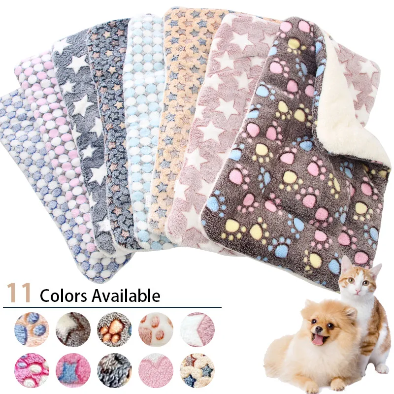 Tappetino per animali domestici Lettino per cani Lettiera per gatti Lettino per cuccioli Divano per cani Cuscino per materasso adorabile per coperta lavabile per cani di piccola taglia per l'inverno
