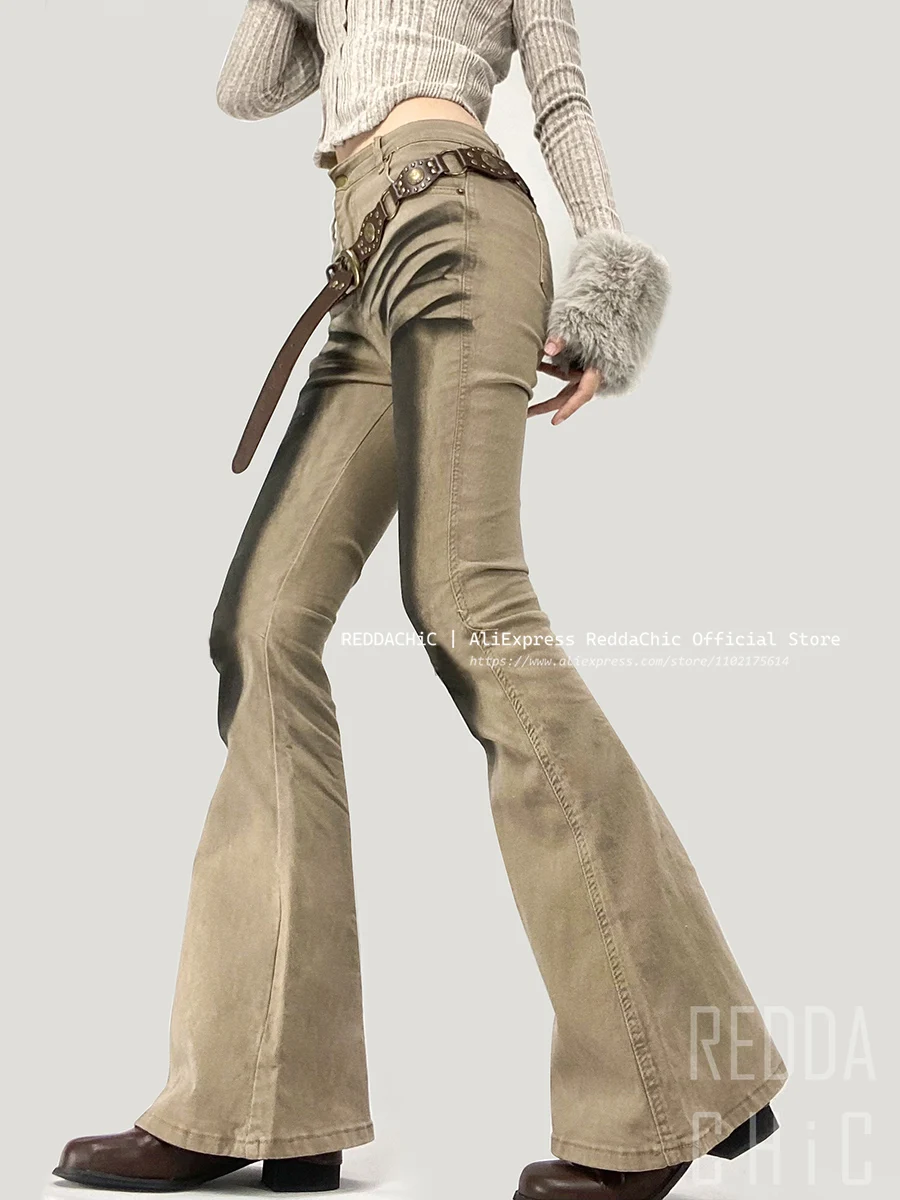パンツ archive grunge flare denim pants beige archive grunge flare denim pants beige