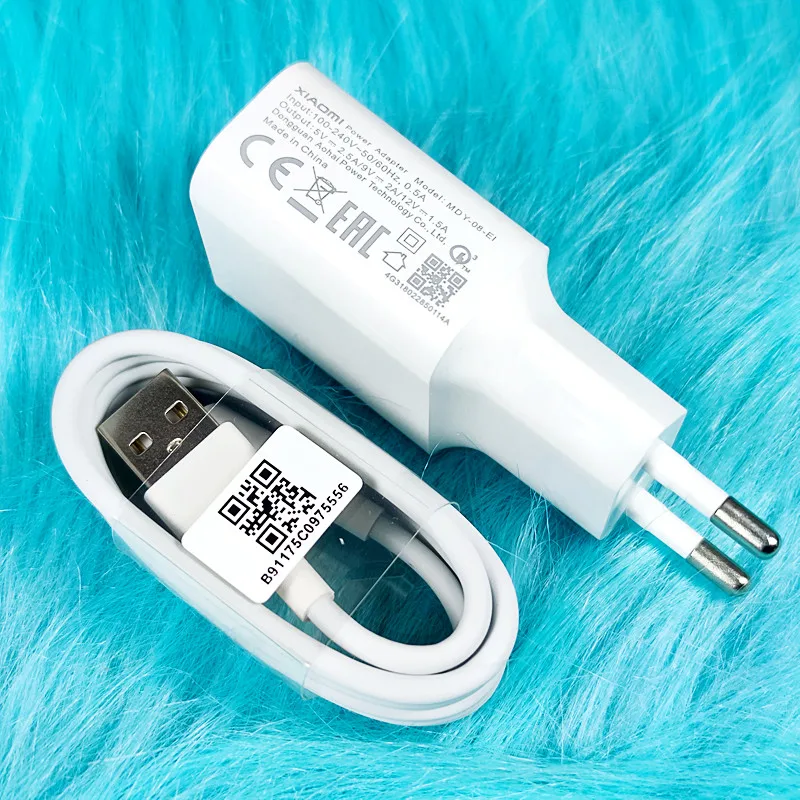 xiaomi fast charger 18W qc3.0 power dapter USB 100cm USB 3.1 Type C cable for Redmi note 7 8 9 9s MI 9 SE 8 6 mix 2 2S 3 5v 3a usb c