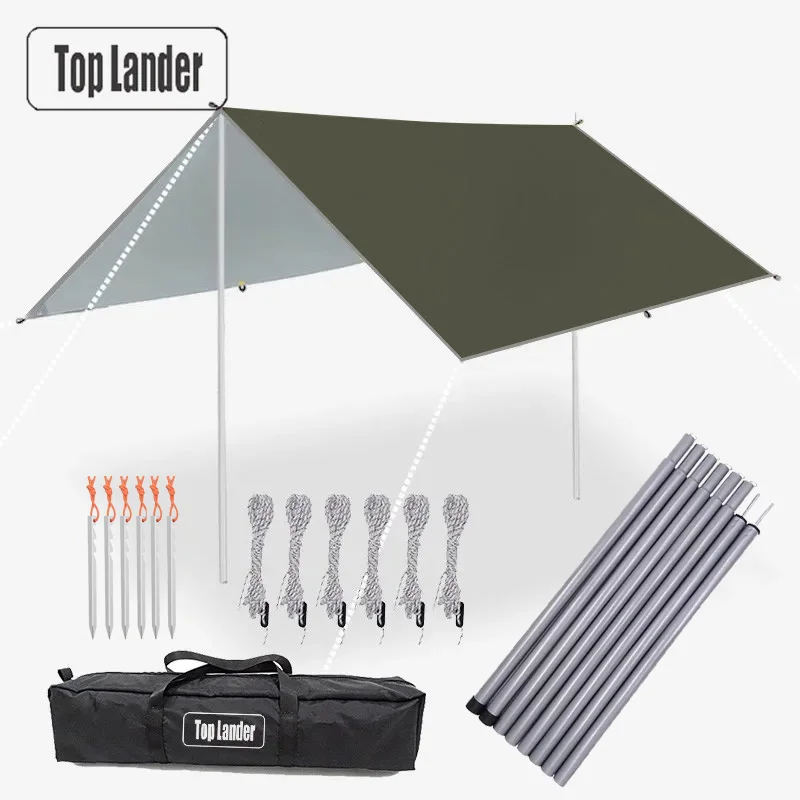 Olive Green Tarp Set