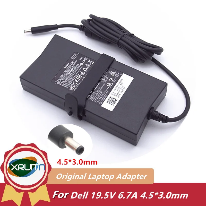 Caricabatterie Adattatore Ca Per Laptop 130W 19.5V 6.7A 4.5*3.0Mm Per Dell Precision M5510 5520 5530 Xps15 9550 9560 La130Pm121 Da130Pe1-00