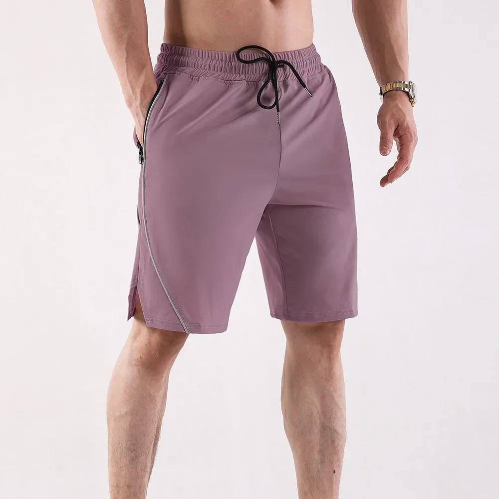 Quick Dry Fitness Shorts Summer New Loose Elastic Outdoor Breathable Five-Point Pants Men's Sport Casual Shorts Quick Dry