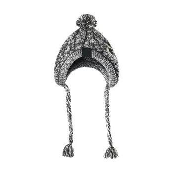 Winter Knit Beanie for French Bulldogs - Warm Pom Pom Hat 7