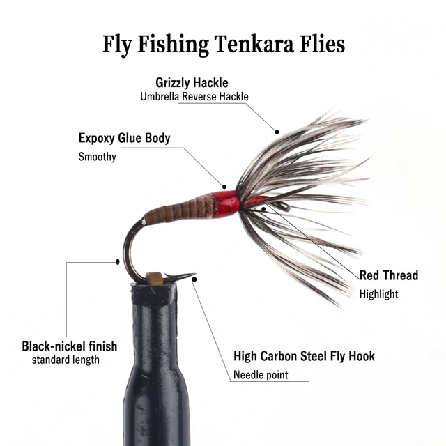 Le Migliori Offerte Mosche Da Pesca Online - Fino A 71% Di - Foto 12