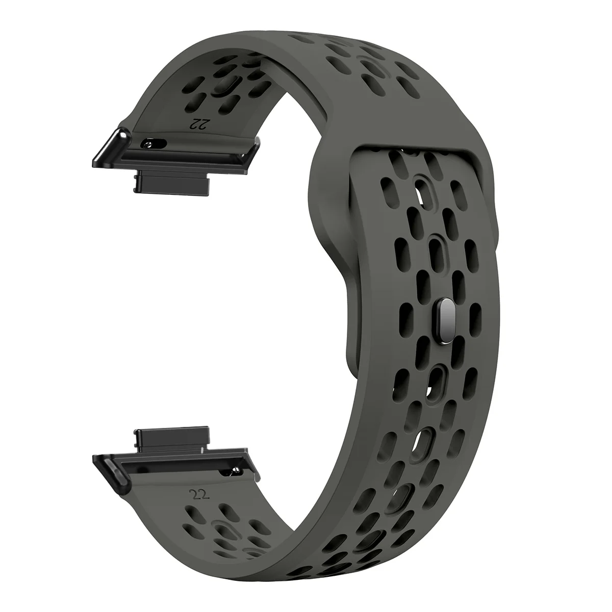 Breathable Sports Silicone Replacement Strap - Universal Fit Wristband Bracelet