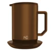 Charging Coaster, 12oz. Stainless Steel Self Heating Coffee Mug with Lid 3.5" x 3.5" x 5" 1