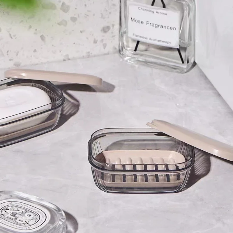 Set di 2 portasapone da viaggio impermeabili e resistenti per escursionismo, campeggio, casa, bagno e cucina | Leroy Merlin