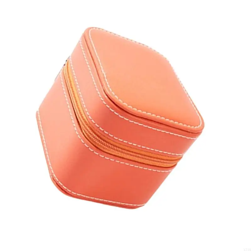 Practical PU Leather Watch Holder Watch Case For Business Trip And Travel Suited And Bracelet Jewelry Organizers