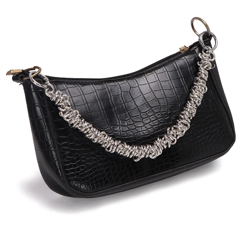 Bolso Bandolera Bolso Baguette Cadena Mango Bolso Cadena Bolso
