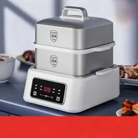 Multifunctional Electric Steamer Fully Automatic Dumpling Steamer Cuscusera Vapor Olla Stainless Steel Breakfast Machine 2