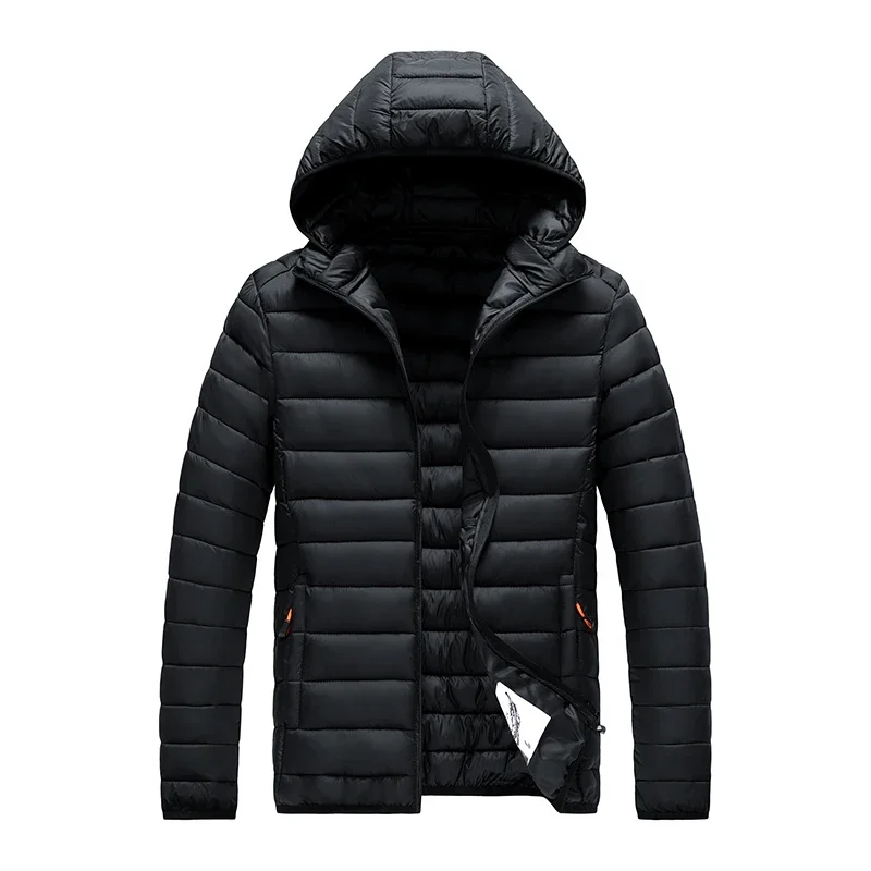 2024 New Men's Lightweight Padded Jackets Autumn Spring Warm
