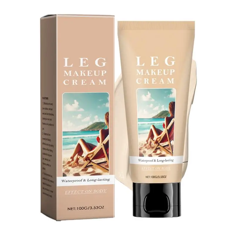 Body Foundation Long-Lasting Leg Makeup Hydrating Foundation Non-Irritating Beauty Concealer Body Coverage Perfector body base