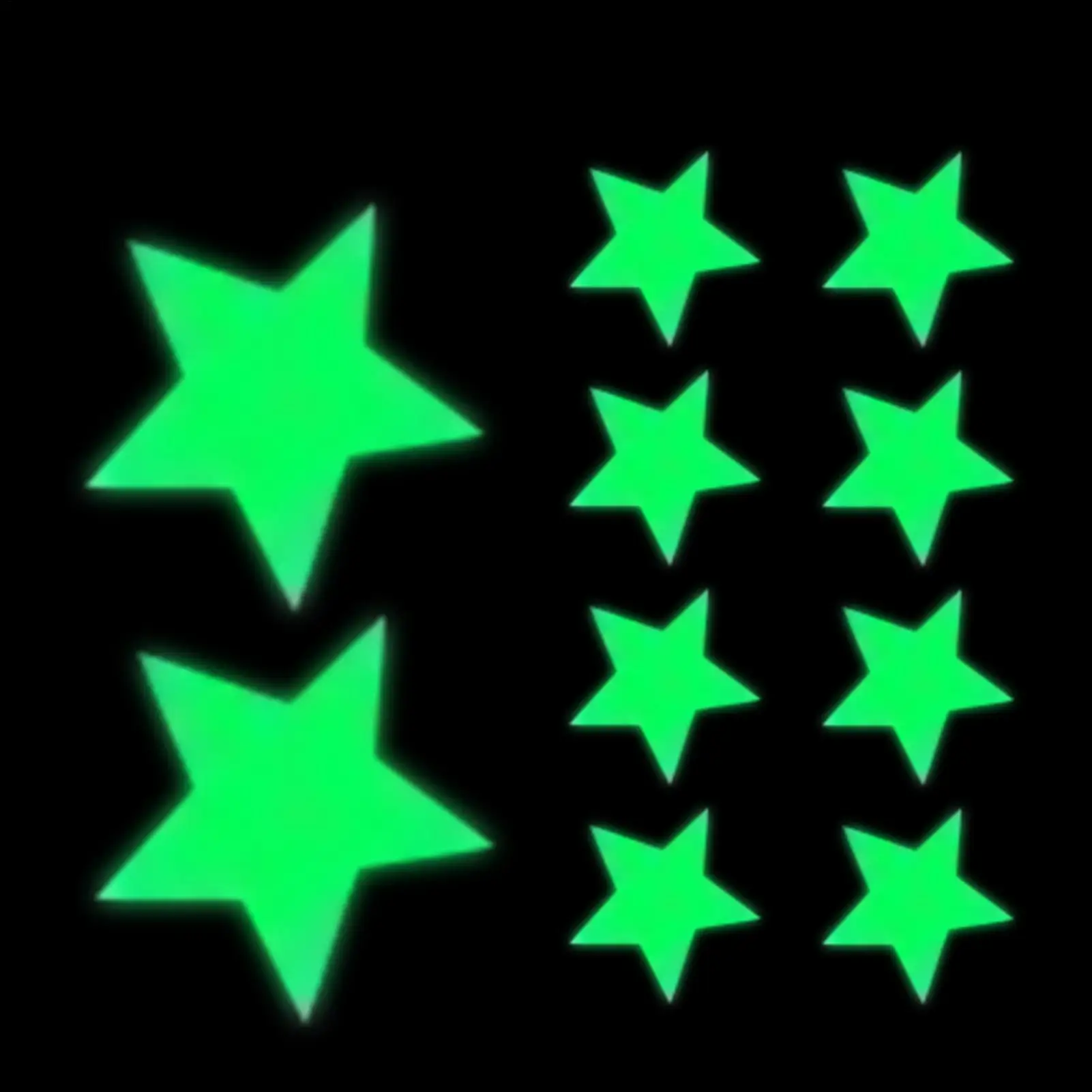 10PCS/Bag Bicycle Wheel Spokes Reflective Sticker Tube Strip Warning Light MTBs Cycling Reflective DIY Stickers