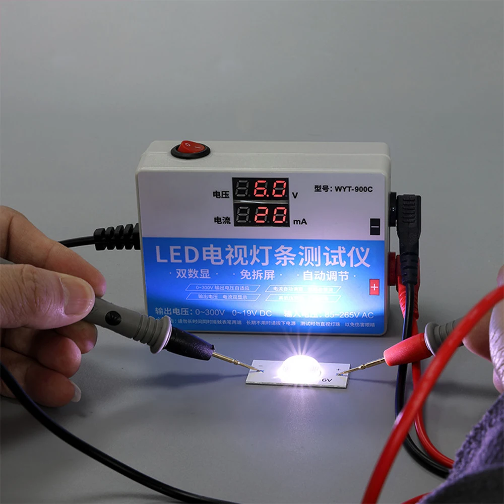 0-300V Output LED TV Backlight Tester LED Strips Test Tool with Current and Voltage Display Measurement Instruments 4
