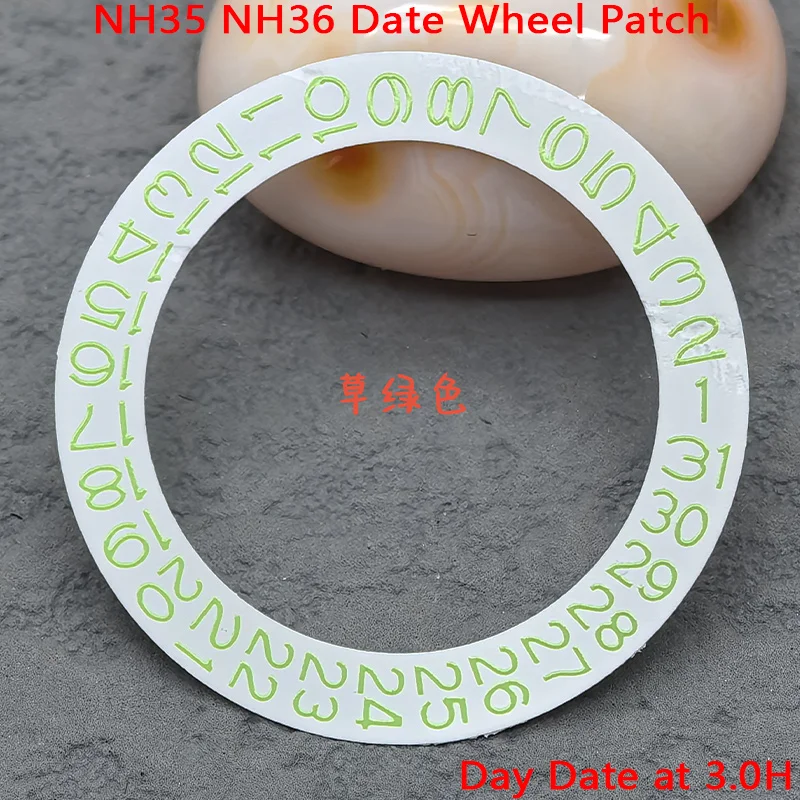 Customized Day-Date Dial Patch for Automatic Movement Watches