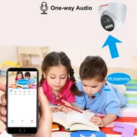 Caméra IP POE 4K 8MP Audio H.265 Onvif grand Angle 2.8mm AI couleur Vision nocturne maison CCTV vidéo Surveillance sécurité 2