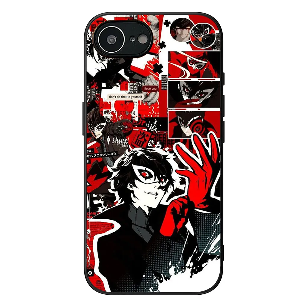 Durable Soft Phone Cover with Game Personas Poster Design