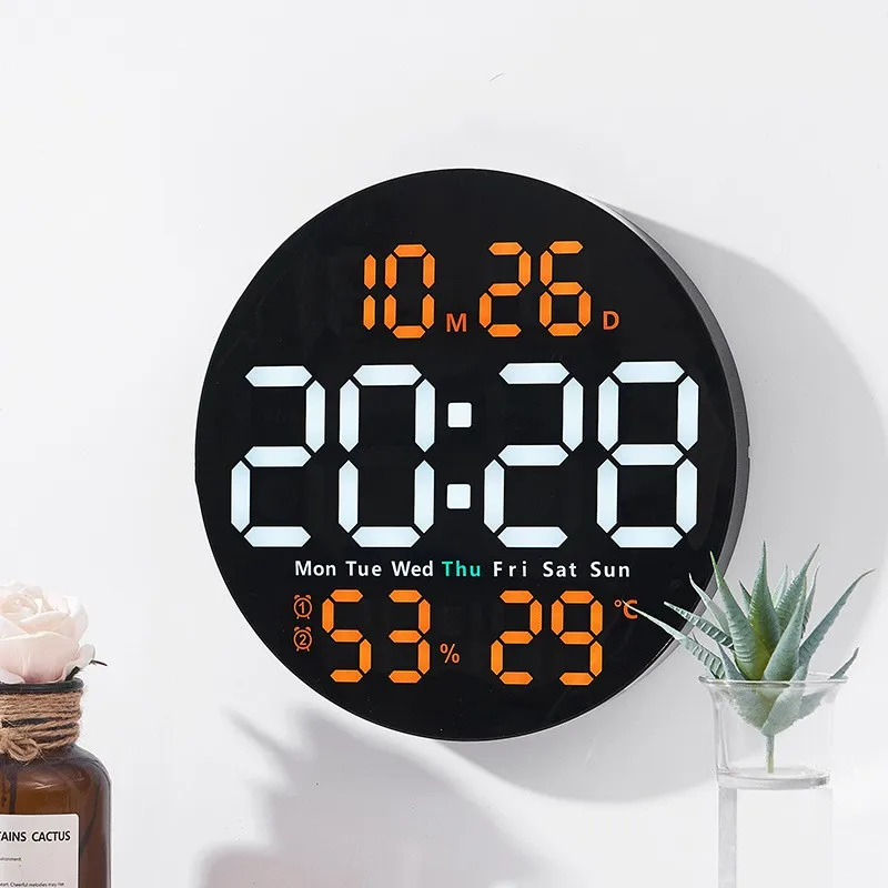 10-Inch LED Digital Wall Clock 4