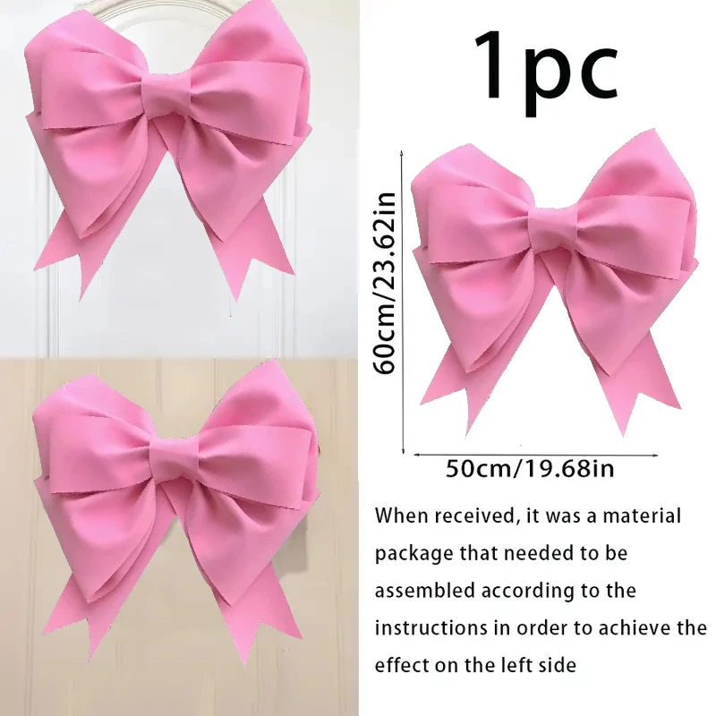 CRAFTYMELODY Lot De 10 Grands Nœuds Décoratifs Muraux Géants Avec