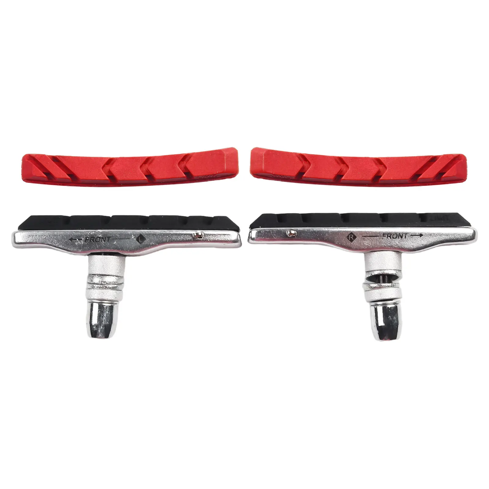 

Bike Cycle Brake Blocks Mountain Bikes Post V Brake Wear-resistant 1 Pair Cycling For MTB 70mm Central Threaded