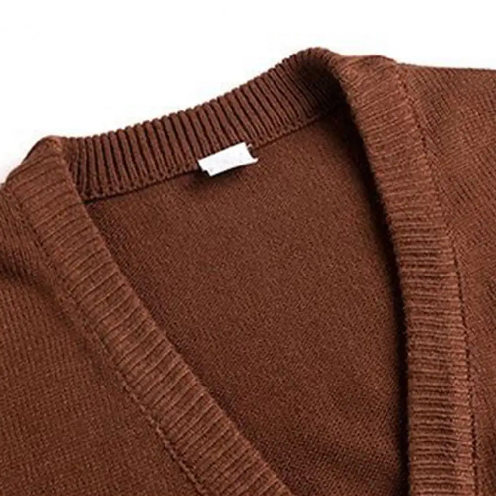 Description Picture 6 of itemCold Resistant Comfy Winter Buttons Solid Sweater Cardigan Knitwear for Dating