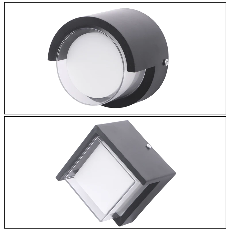 Modern Simple Led Wall Light Outdoor Waterproof IP65 Garden Decor Lamp Villa Door Number Balcony Decorated Wall Sconce wall light