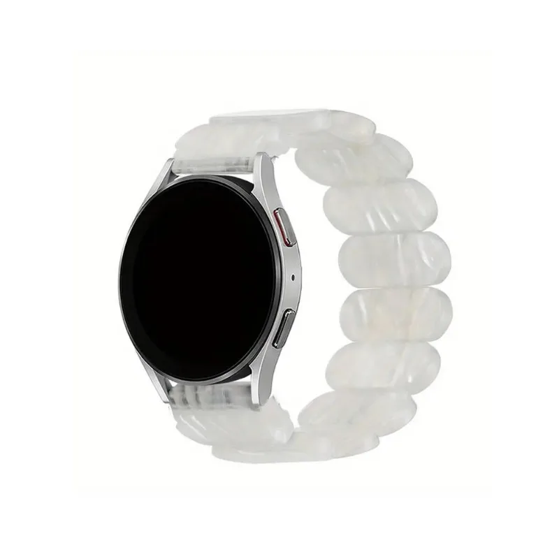 Elegant Resin Replacement Bracelet for Smartwatches - 20mm/22mm Strap