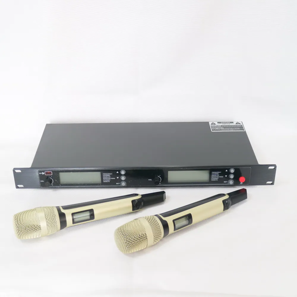 Pro SKM 9000 Limited Edition Two Handheld Wireless Audio Digital Microphone System EM9000