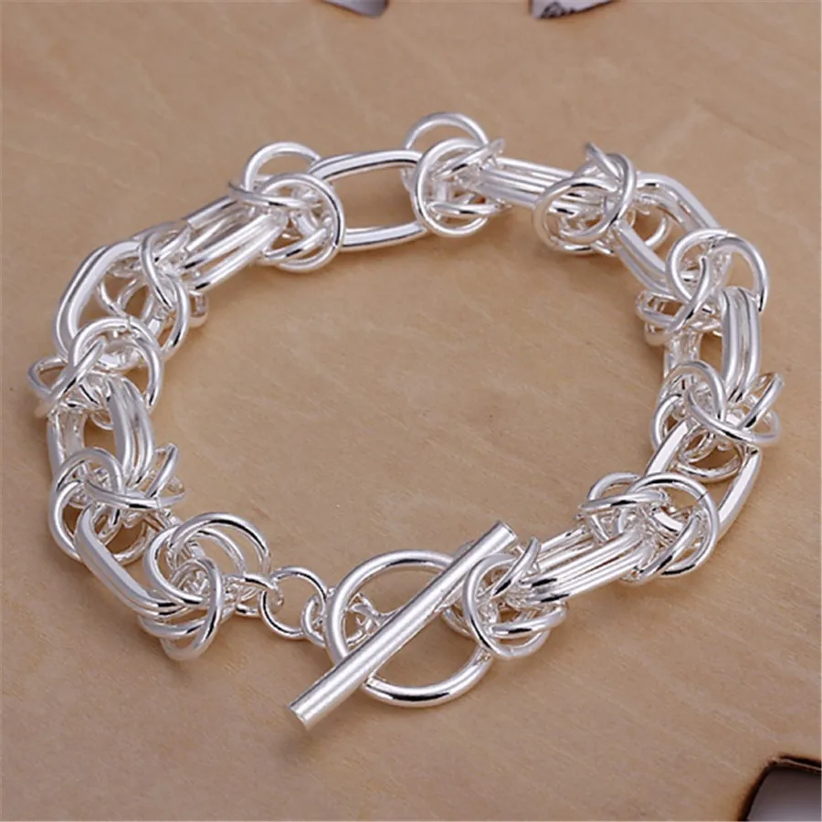 Groothandel Hete 925 Sterling Zilveren Drakenstijl Vrouwen Dame Nobele Mooie Armband Mode Bedelketting Sieraden Huwelijksfeest