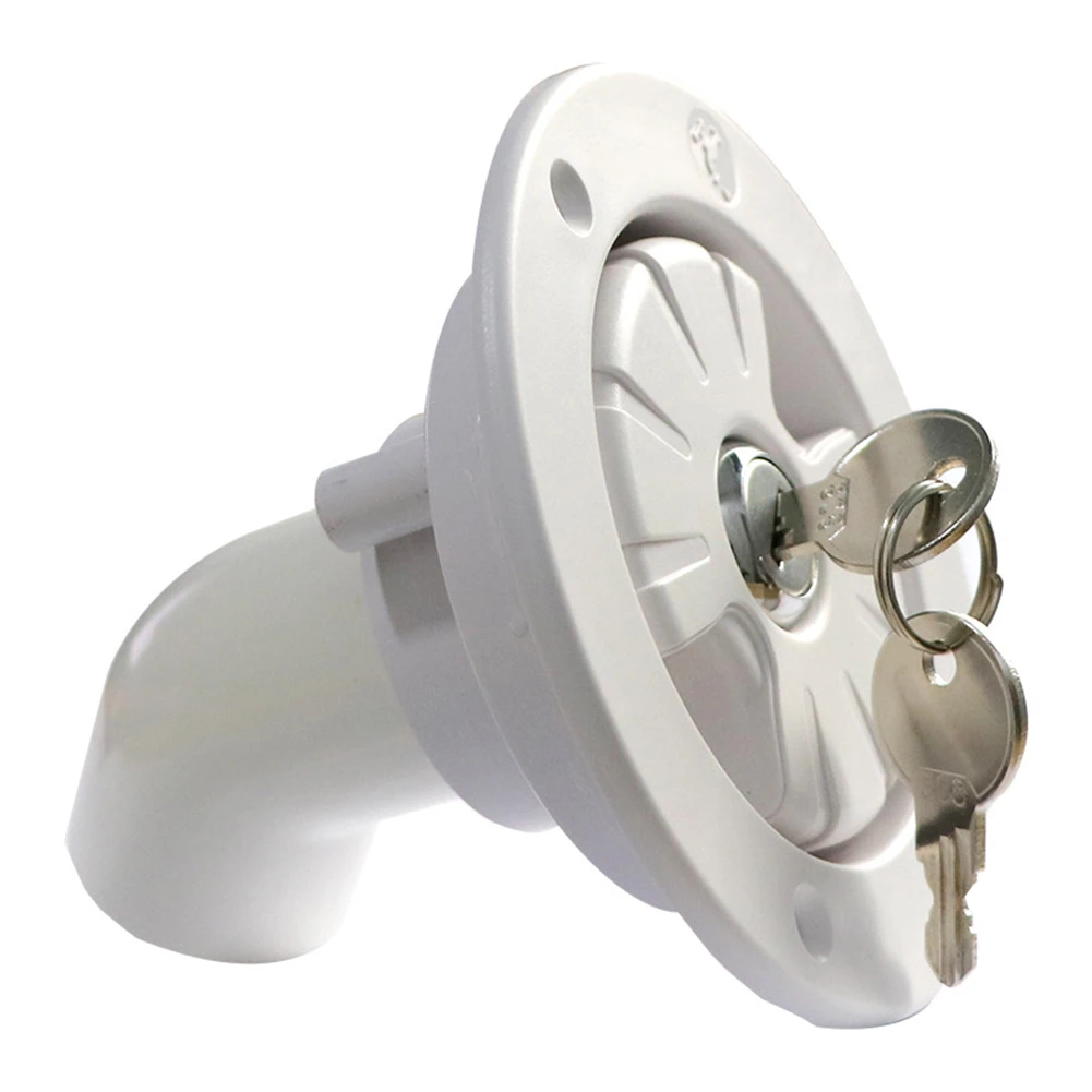 thumbnail image 2 of Water Fill Inlet, White One-Piece Casting 1/2 Inch BSP G1/2 2 of 11