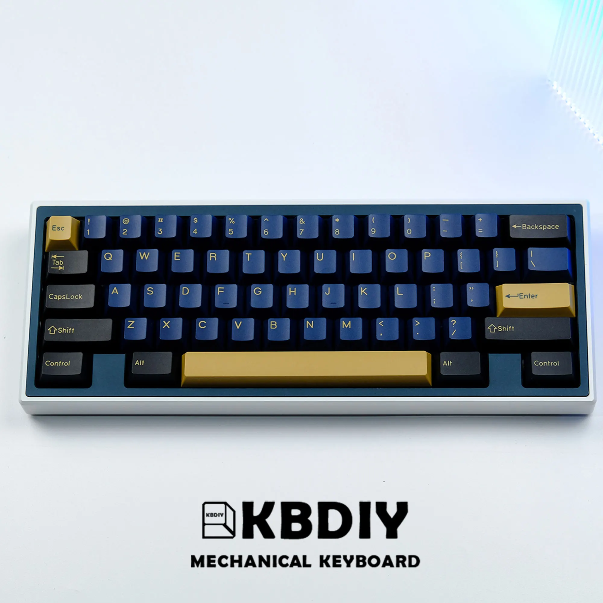 Mecânico, PBT Double Shot Cereja, Perfis ISO