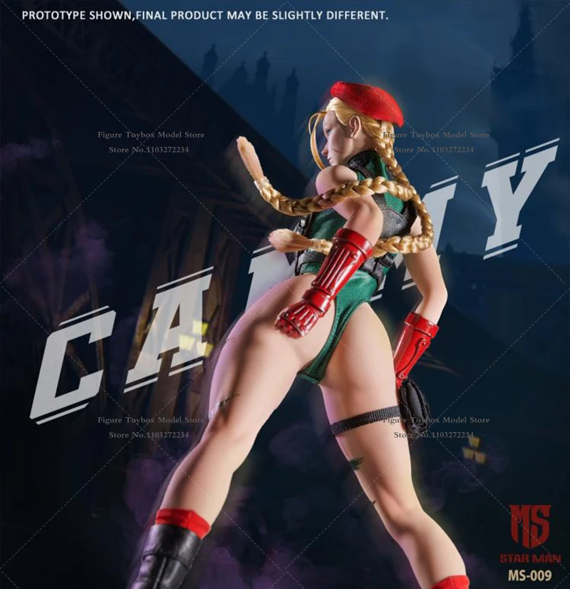 STARMAN MS-009 キャミィ 1/6 ストリートファイター STARMAN MS-009 1/6 Street Fighter Girl Cammy White Action