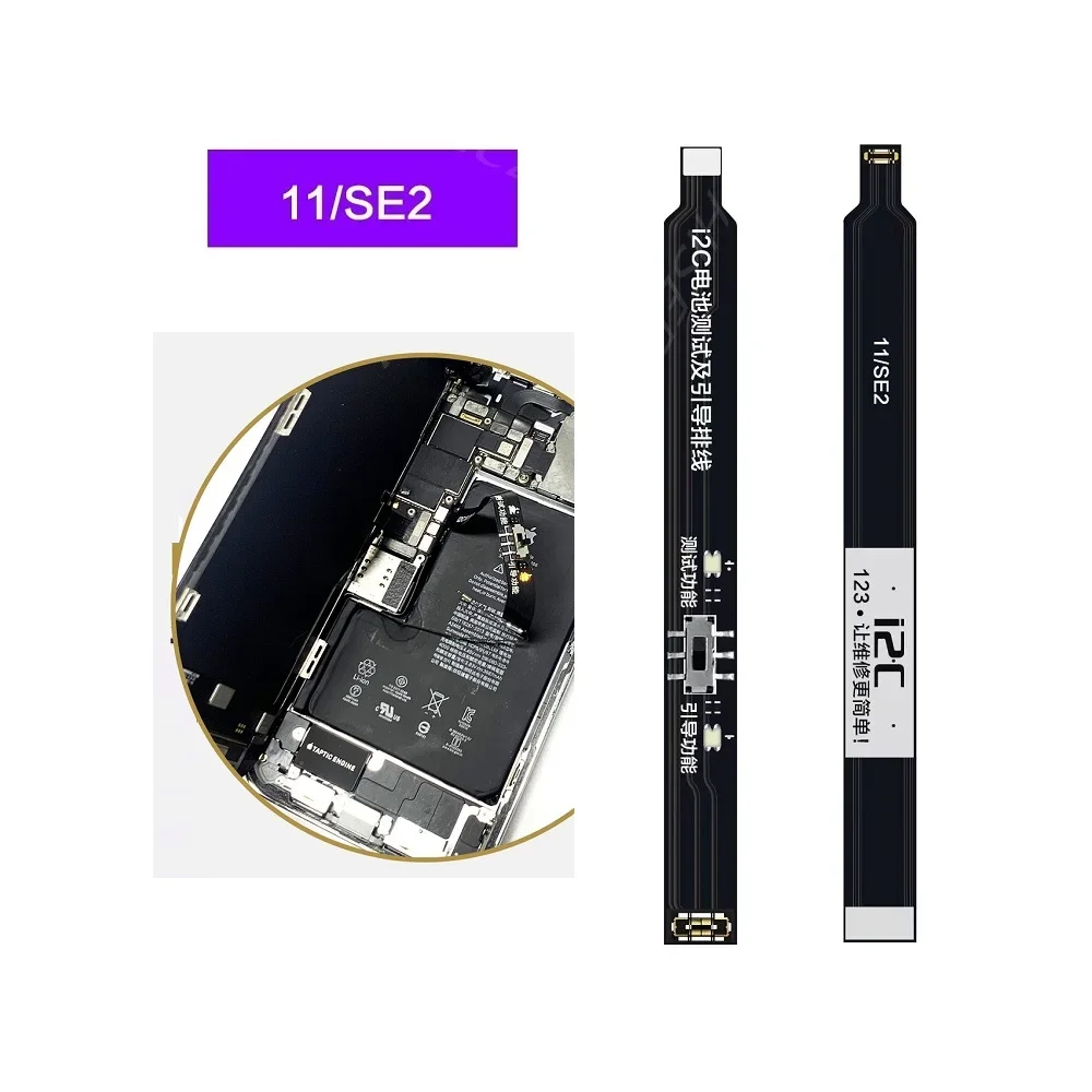 I2C I6 프로그래머 배터리 플렉스 케이블 데이터 가이드 부팅 편집, 아이폰 5SE 6 7 8X11 12 13 프로 맥스 유지 보수 수리 도구