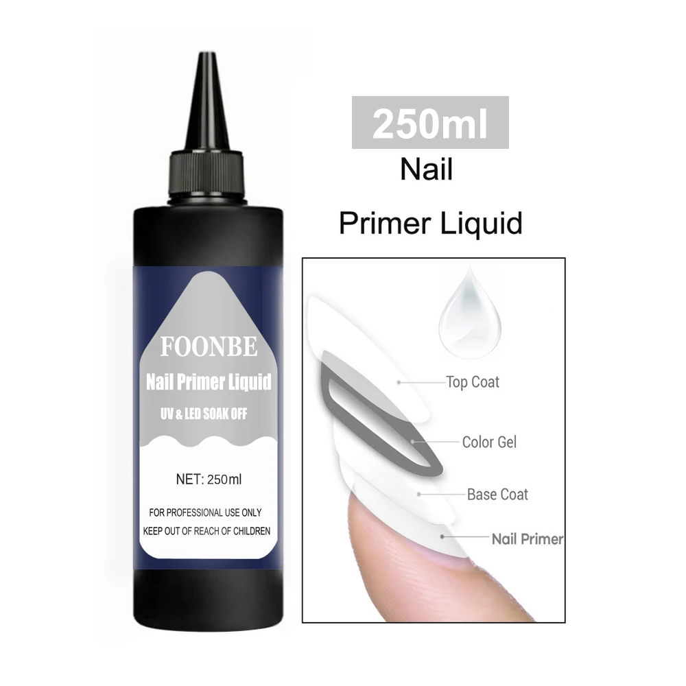 Big Volume Nail Primer Air Fast Dry Base Cleaning Agents UV Gel Polish Dehydrate Primer Base Coat Balancing Bonder Acid Free nail primer nail dehydrator gel polish base and top coat