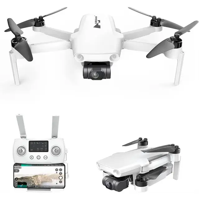 Drone Voyager Zino, 249 grammes, portée de 10 km, caméra 4K Ultra HD 30  ips, cardan ultra stable à 3 axes, temps de vol de 135 minutes Alimenté par